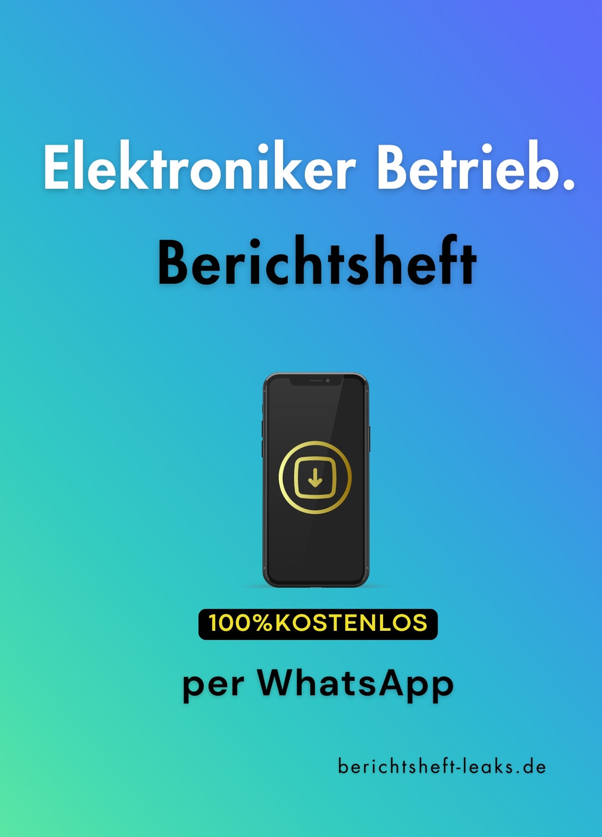 Elektroniker/-in für Betriebstechnik - Berichtsheft