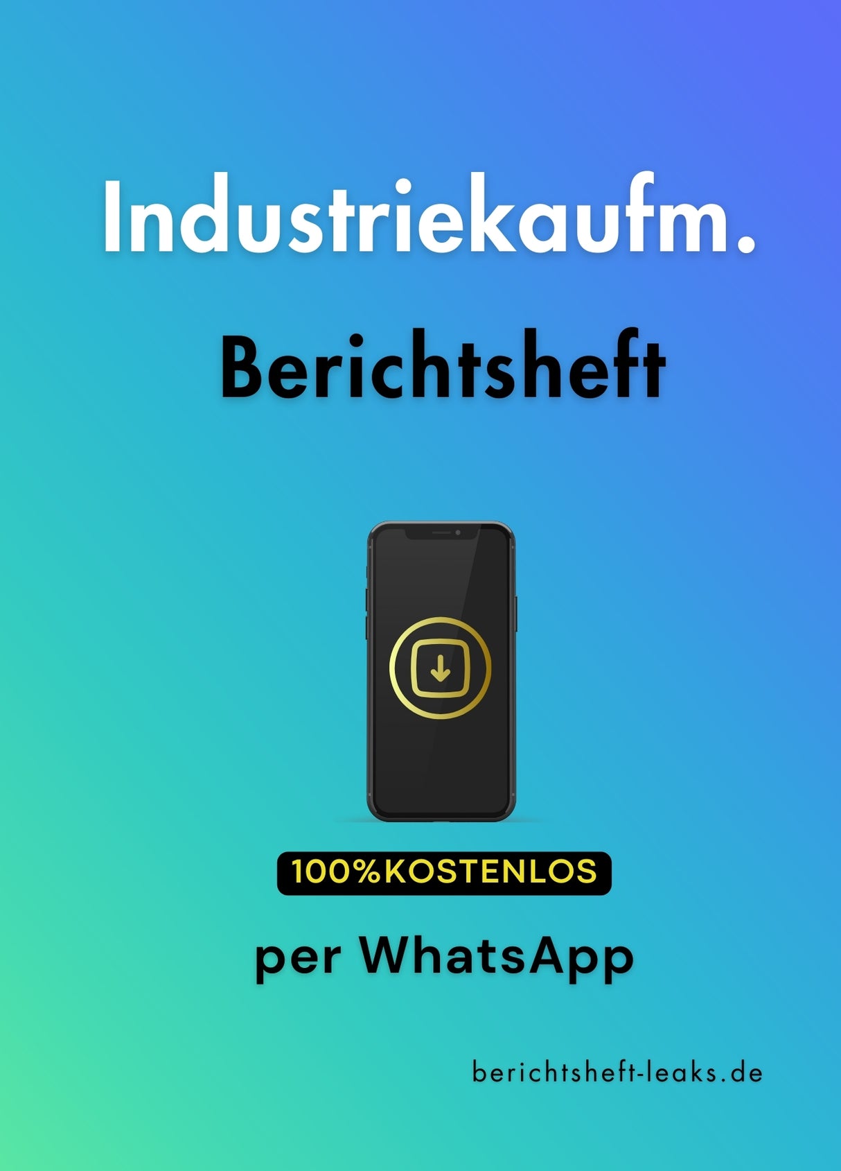 Industriekaufmann/-frau - Berichtsheft