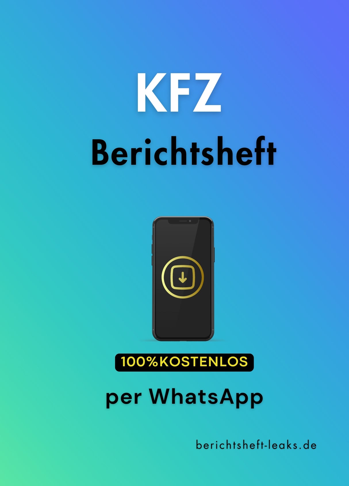 Kraftfahrzeugmechatroniker/-in (KFZ) - Berichtsheft