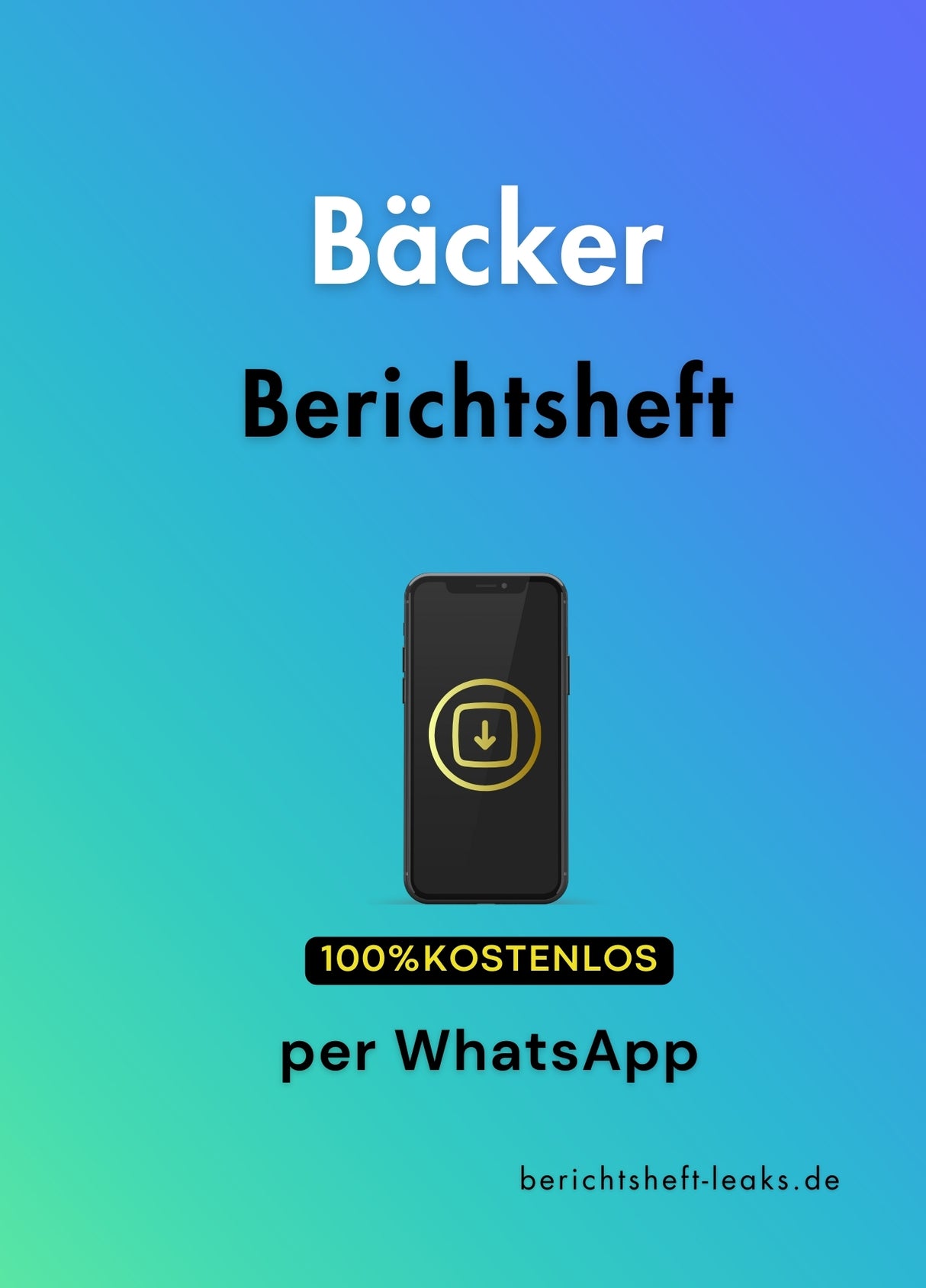 Bäcker/-in - Berichtsheft