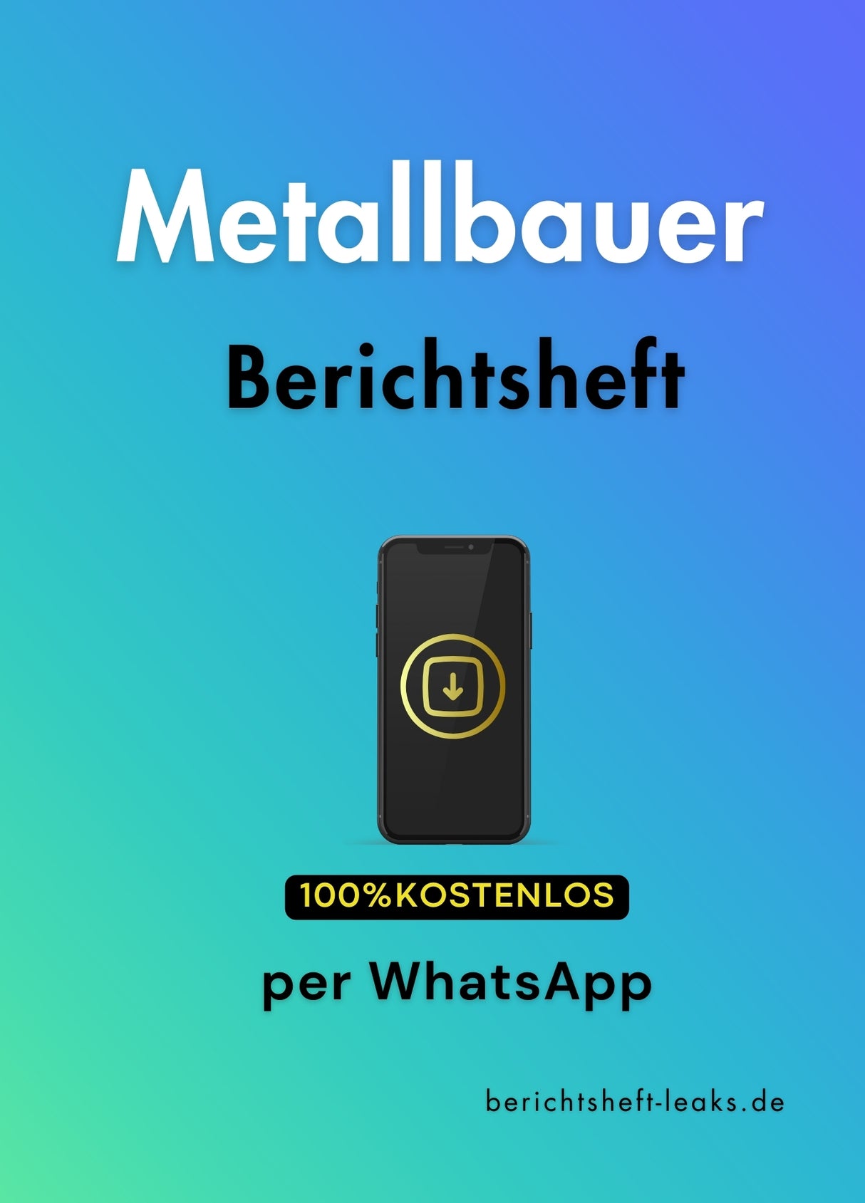 Metallbauer/-in - Berichtsheft