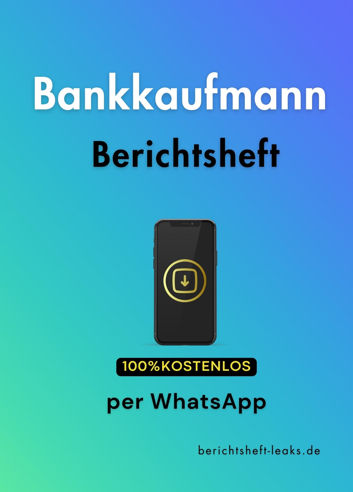 Bankkaufmann/-frau - Berichtsheft