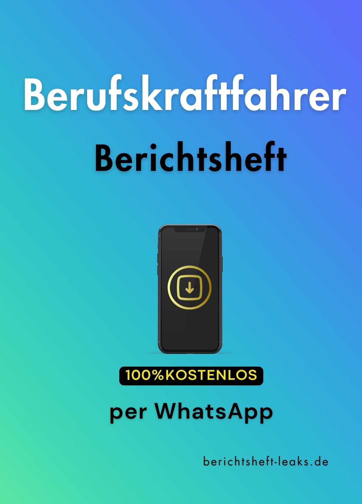 Berufskraftfahrer/-in - Berichtsheft