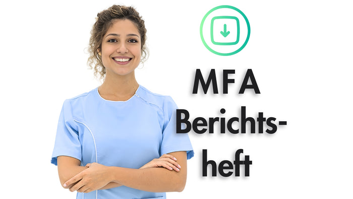 MFA-Berichtsheft-Ausbildungsnachweis-Medizinische-Fachangestellte-kostenlos-Download-Portrait-Startseite